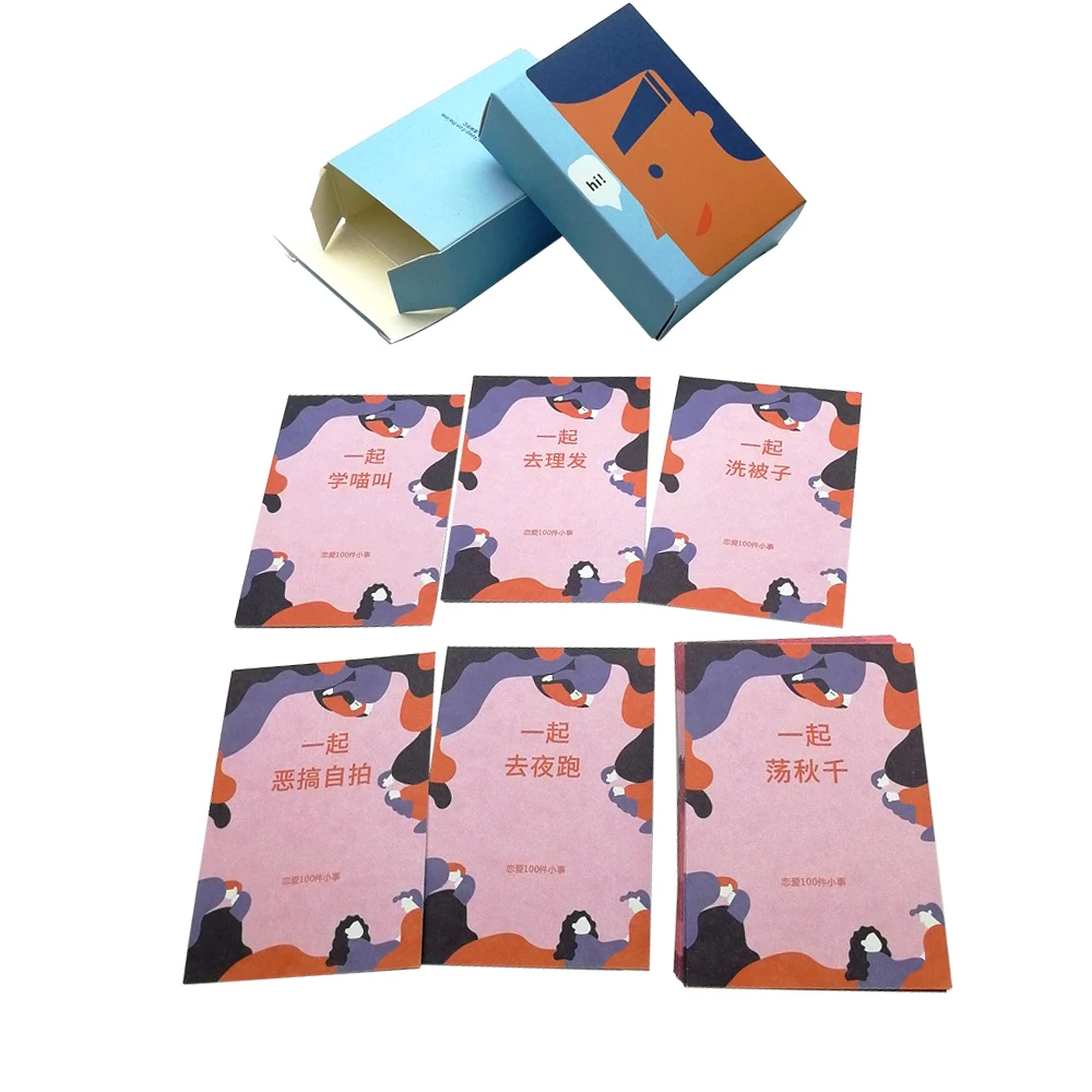 Wholesale Custom Printing Friends Adult Couples Small Solitaire Home Business Board Game OEM For Age 10+