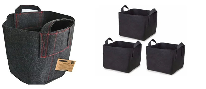 Hanging Planter Bag felt planting bag Vertical Felt Garden Plant Grow fabric hanging plant bags