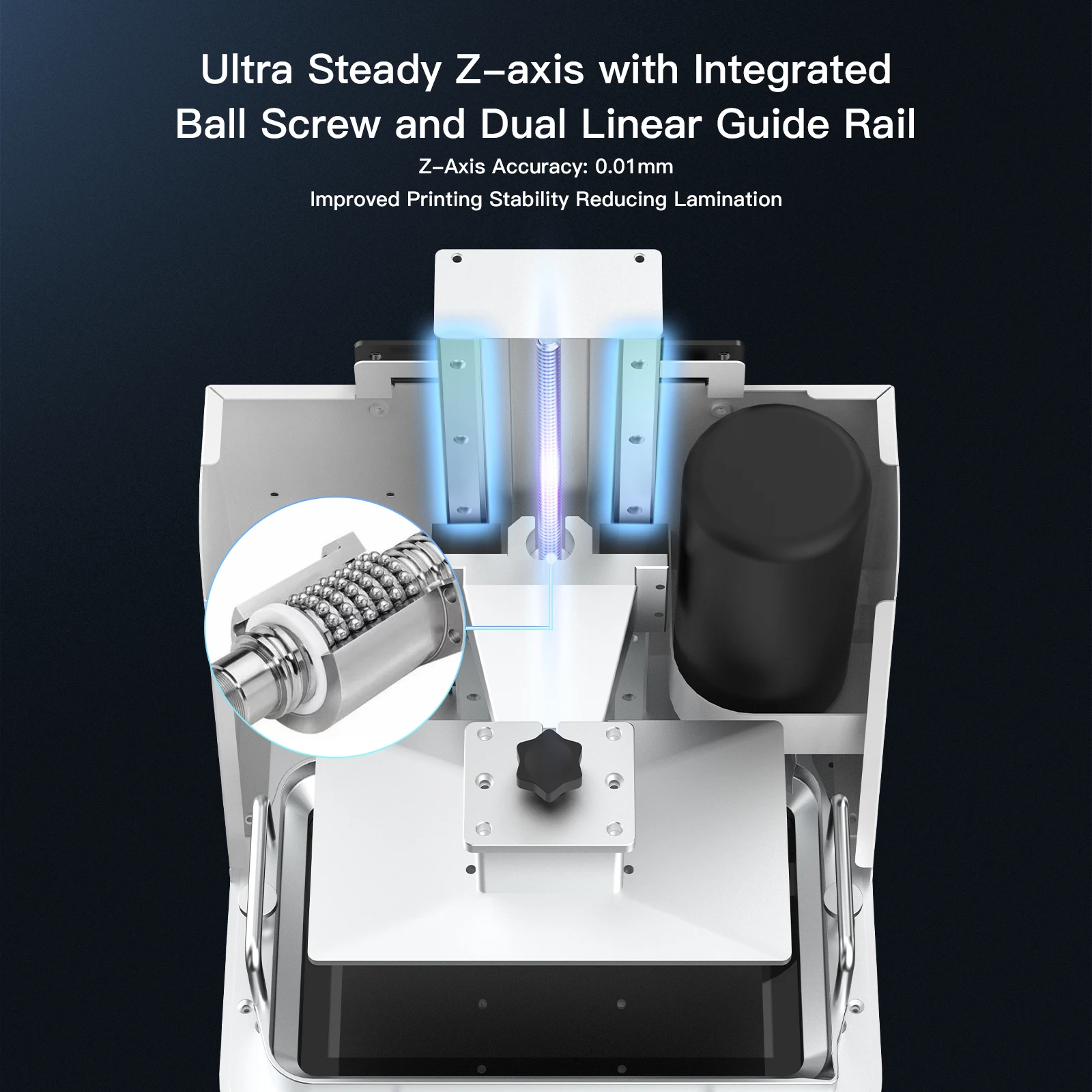 NOVA3D Whale3 Ultra 14K 10 Inch LCD UVdental  Resin 3D Printer for Dentistry Casting Mold Orthodontic Model
