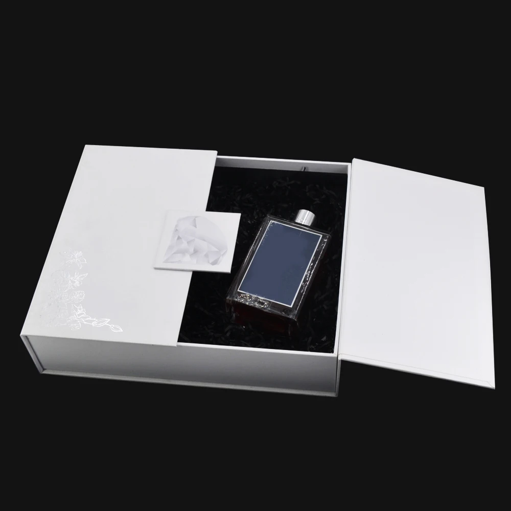 2022 baiwo Luxury scented perfume Gift Box with magnet For personal Wedding Holiday Gift Wrapping Materials battle packaging box