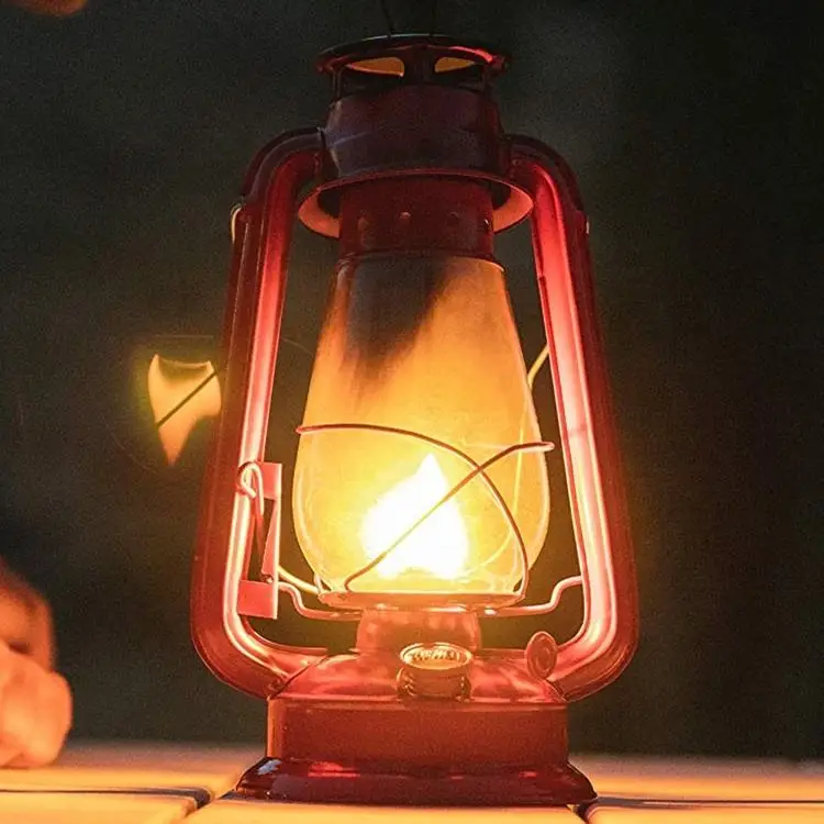 Керосиновая масляная лампа большого размера