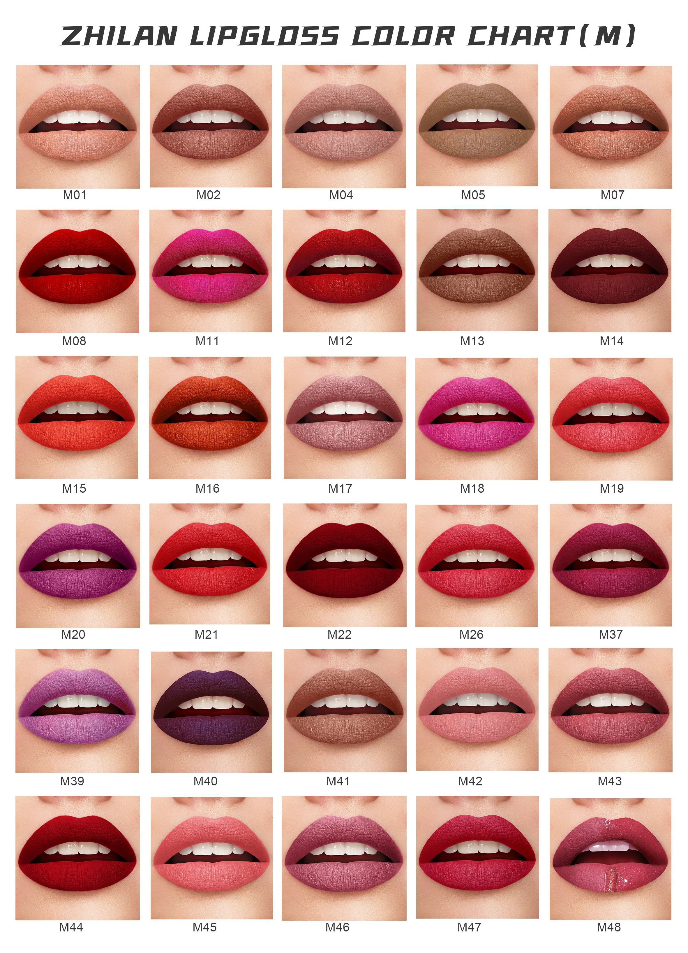 Private Label 100+ Lip Goss Makeup No Name Makeup Long Lasting Waterproof Matte Glitter Glossy Cosmetic Lipgloss