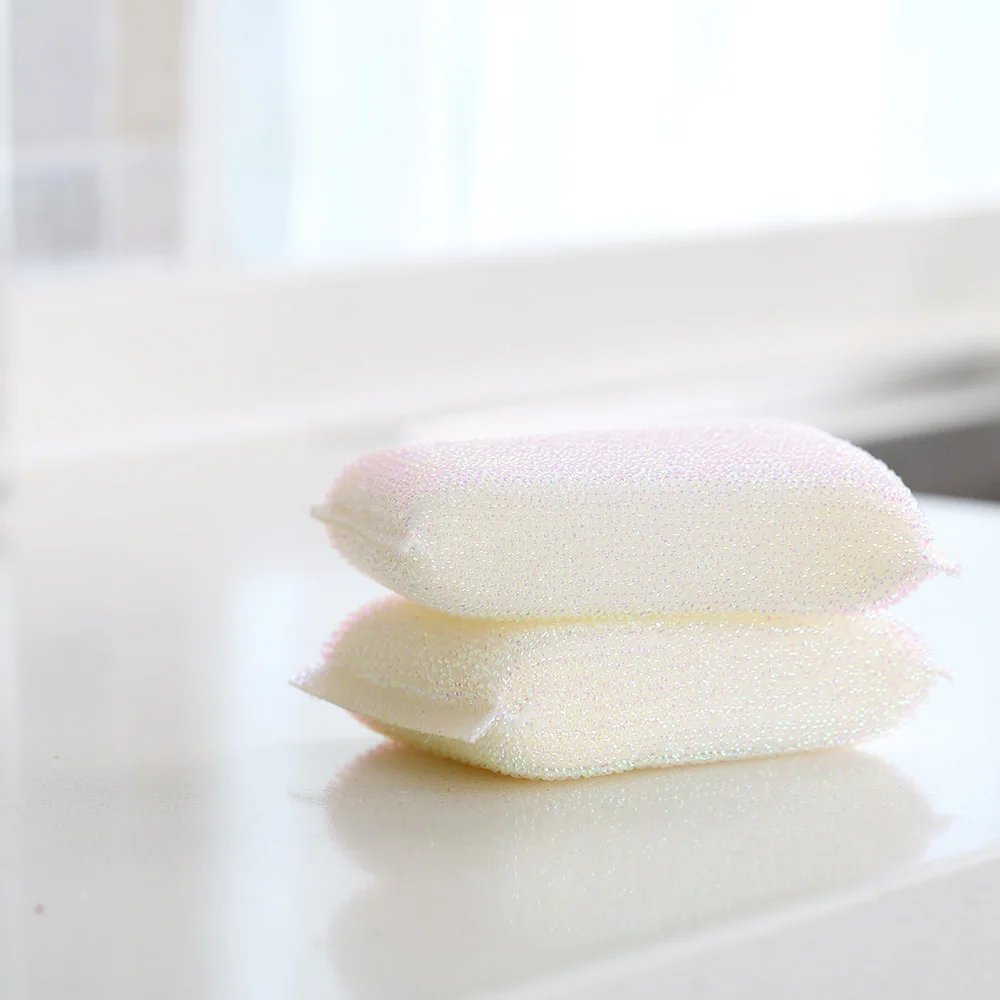 Custom printed kitchen magic cleaning sponge and scouring pads utensil cellulose cleaning sponge eraser