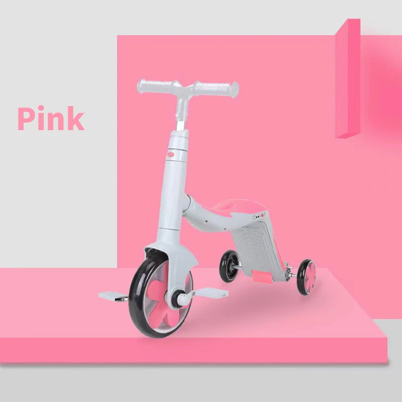 Педаль скутер, способный преодолевать броды для производства детский многофункциональный «три в одном» детский комплект из трех для развала-схождения (балансировки велосипедов