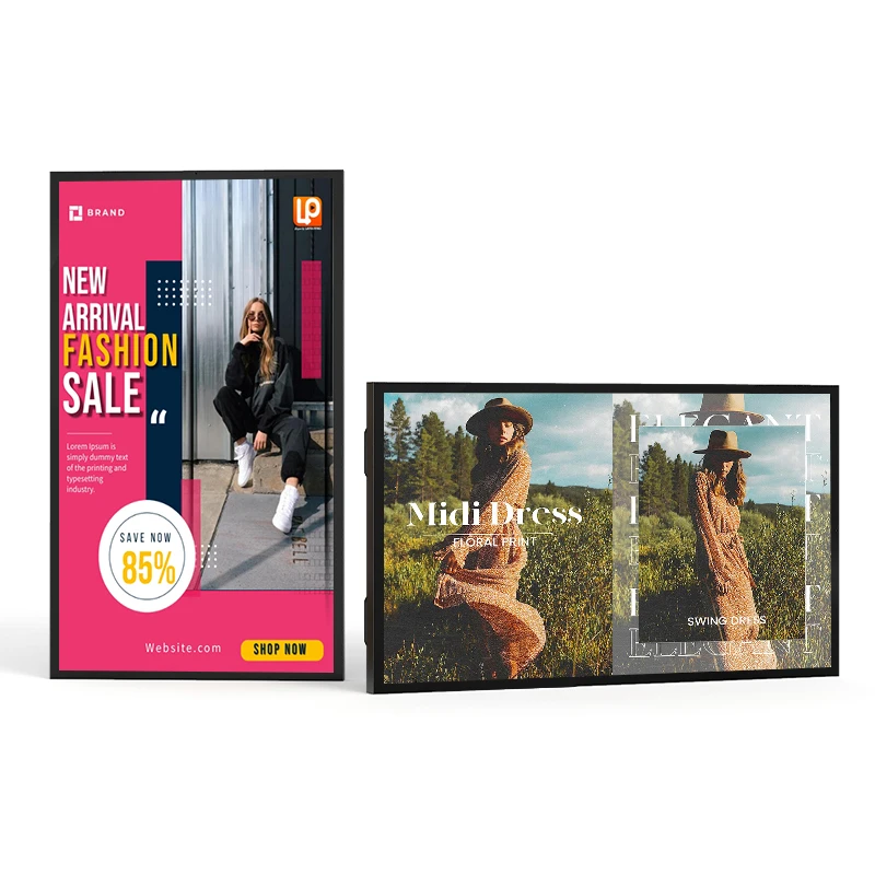 55 inch Wall Mounted Wifi Lcd Android Windows Digital Signage And Displays Advertising Tv Outside