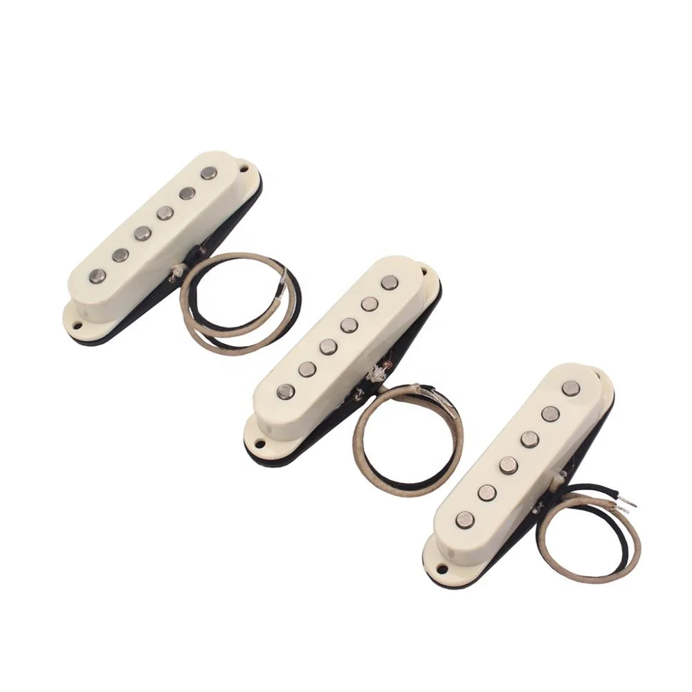 GMB126  Hand Wound Pickups Fit  Stratocaster  Hot Custom With Alnico5  Guitar Pickups