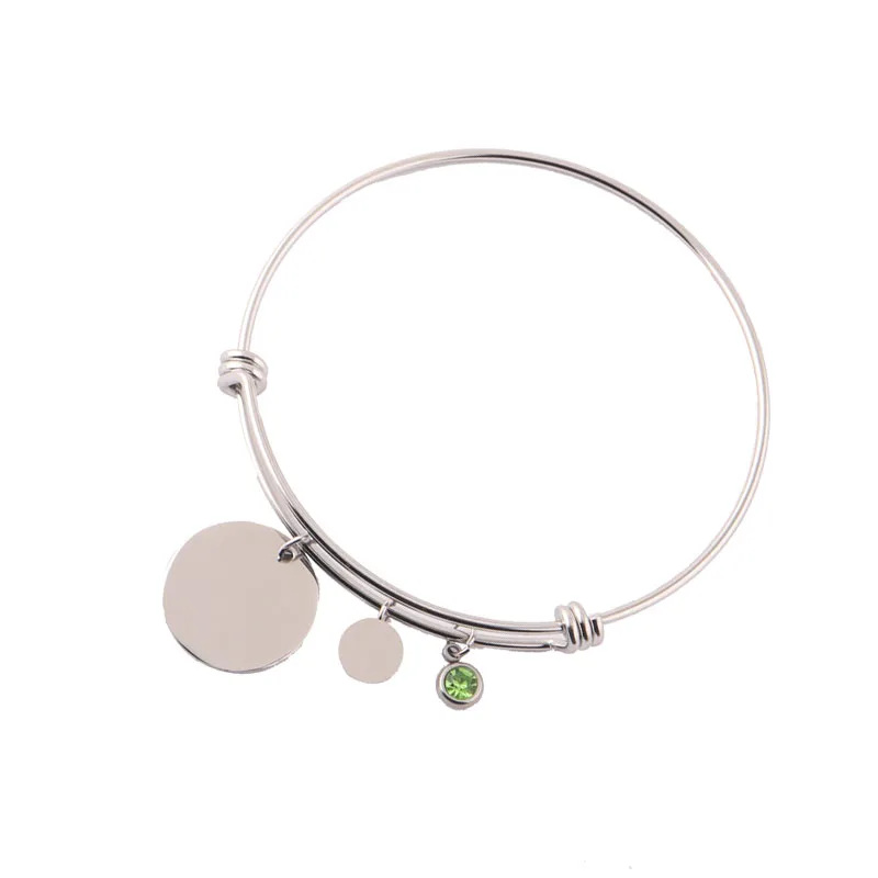 Fashion Girls Woman Women Expandable Thin Wire Bangle Adjustable Stainless Steel Star Charm Silver Bangles For Women