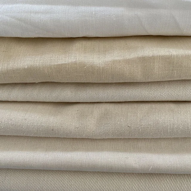 55%hemp 45%organic cotton fabric for garment & textile, hemp fabric roll