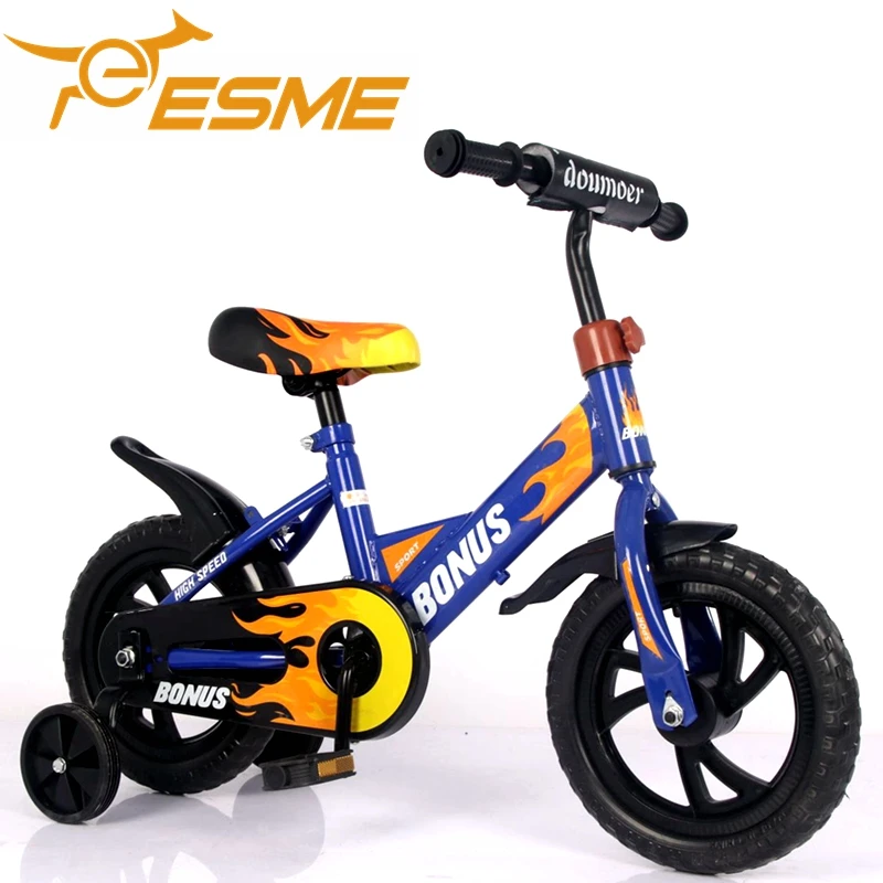 New design steel frame sport  kids cycle boy bike bicycle with training wheel child mountain bike in stock