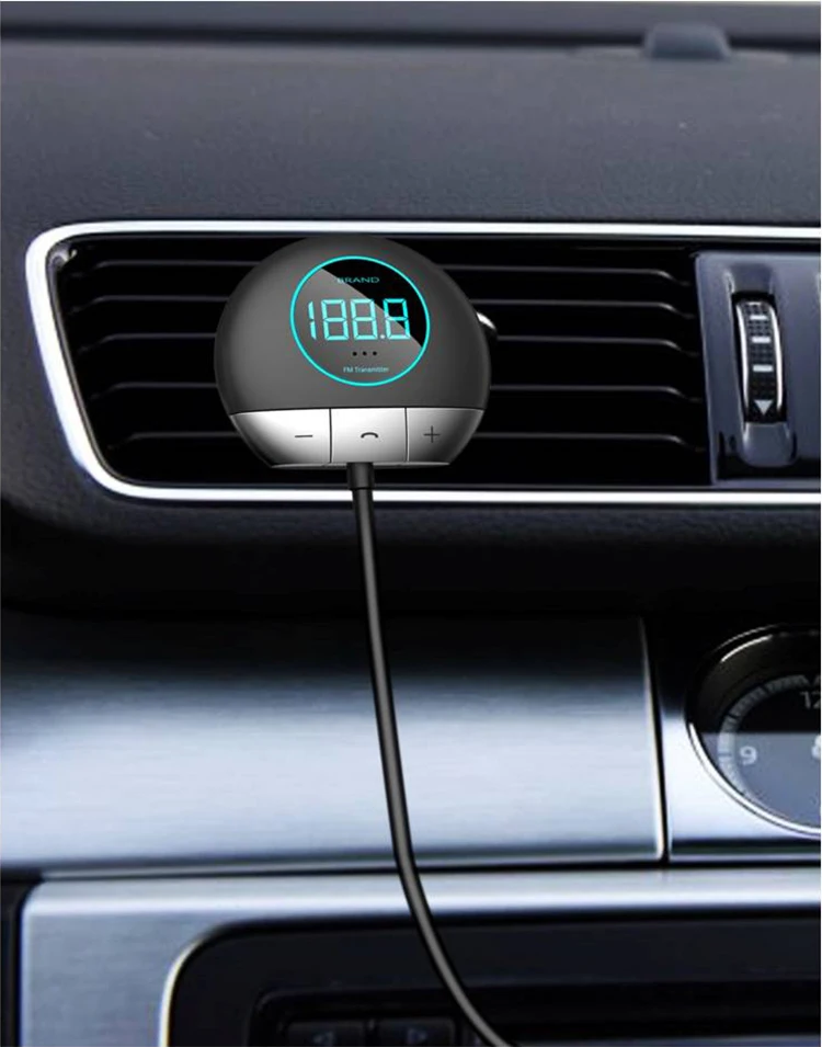 
Bestseller 2019 3-in-1 Function Wireless Bluetooth FM Transmitter Car Charger AI Translator 