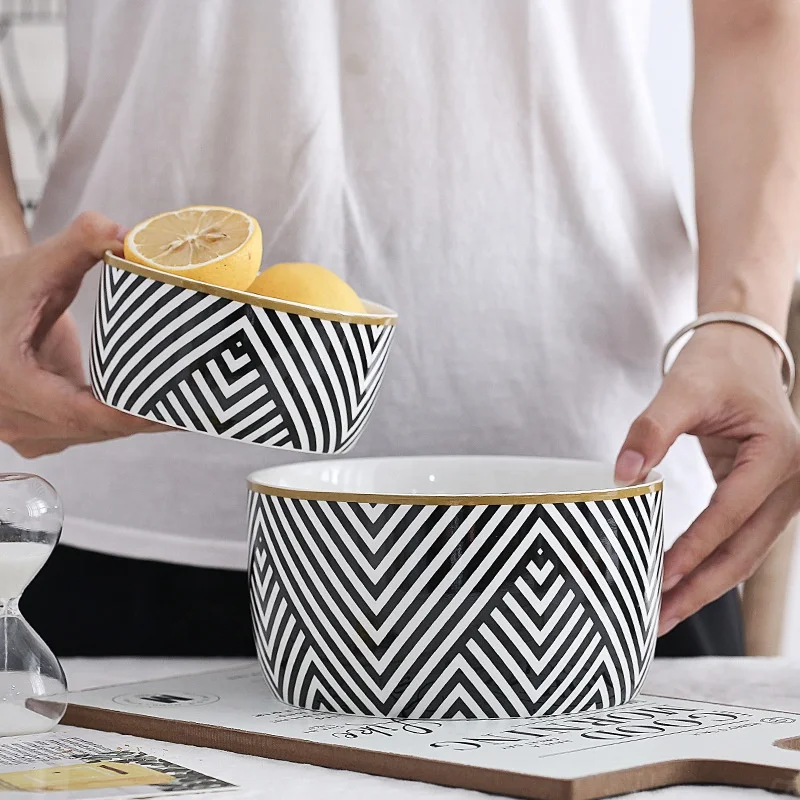  Набор керамических столовых приборов Zebra Strip из 3