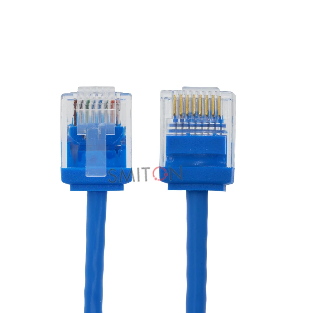 RJ45 Ethernet Cable Slim Cat6 28AWG 30AWG  Patch Cord rj45 plug utp cat6 patch cable