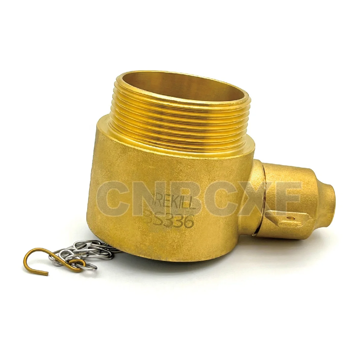 Baichuan British BS336 1.5'-2.5' Brass adaptor with male/female used for fire angle hose or siamese connections factory