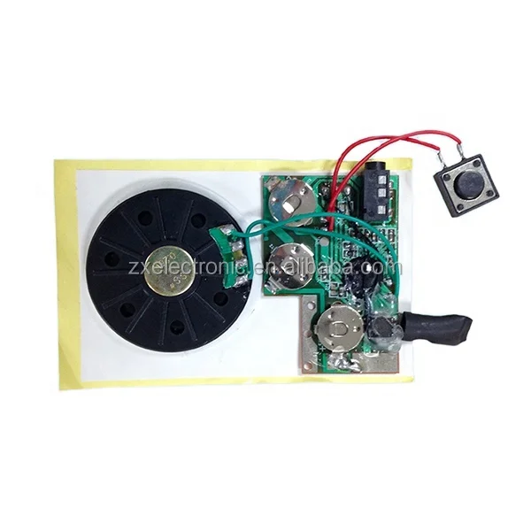 DIY Greeting Card Chip for Greeting Cards Sound Voice Recording Module Device Chip Recordable Sound 30S Chip for Christmas Cards