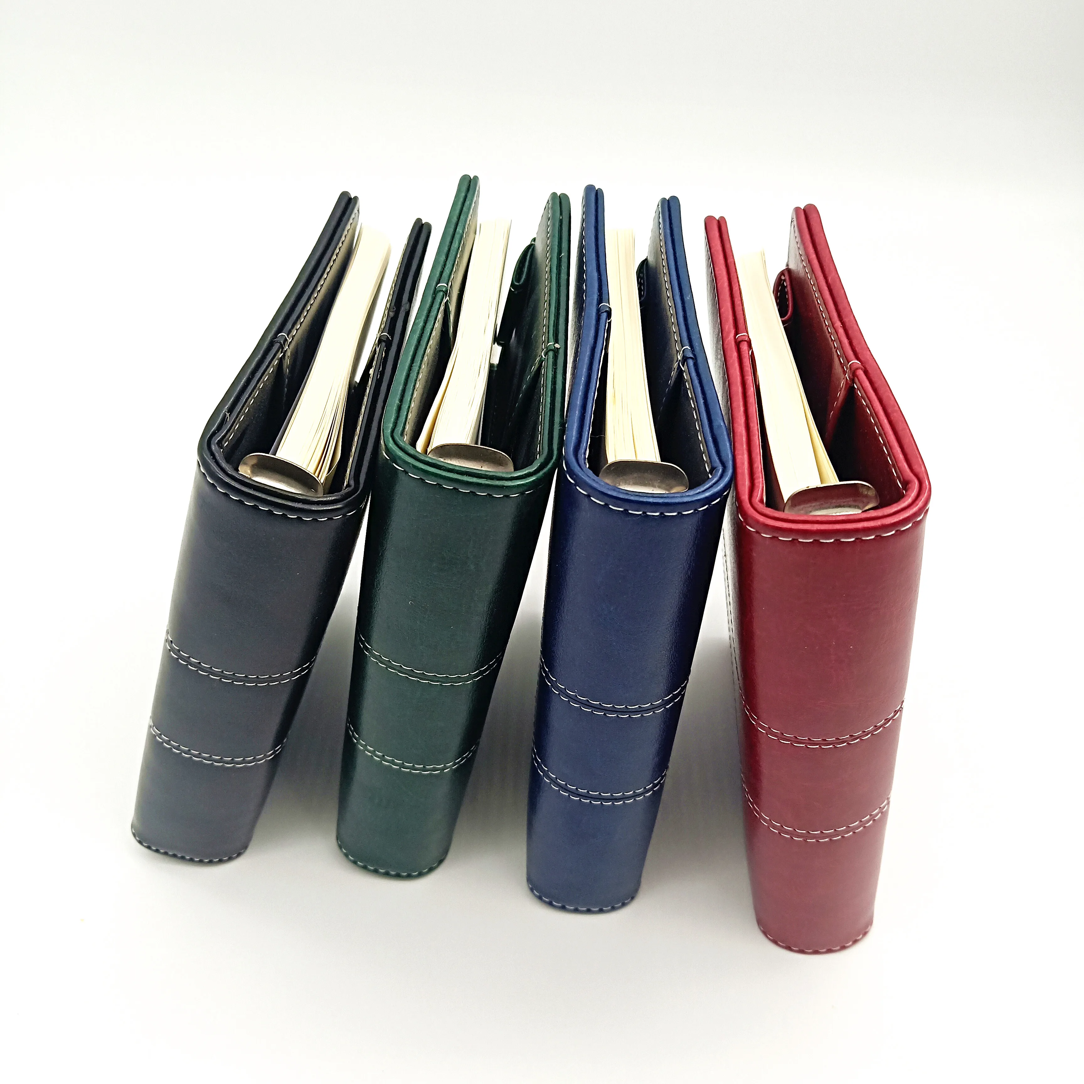 
small a5 custom 6 ring binder planner refill loose leaf notebook with metal buckle 