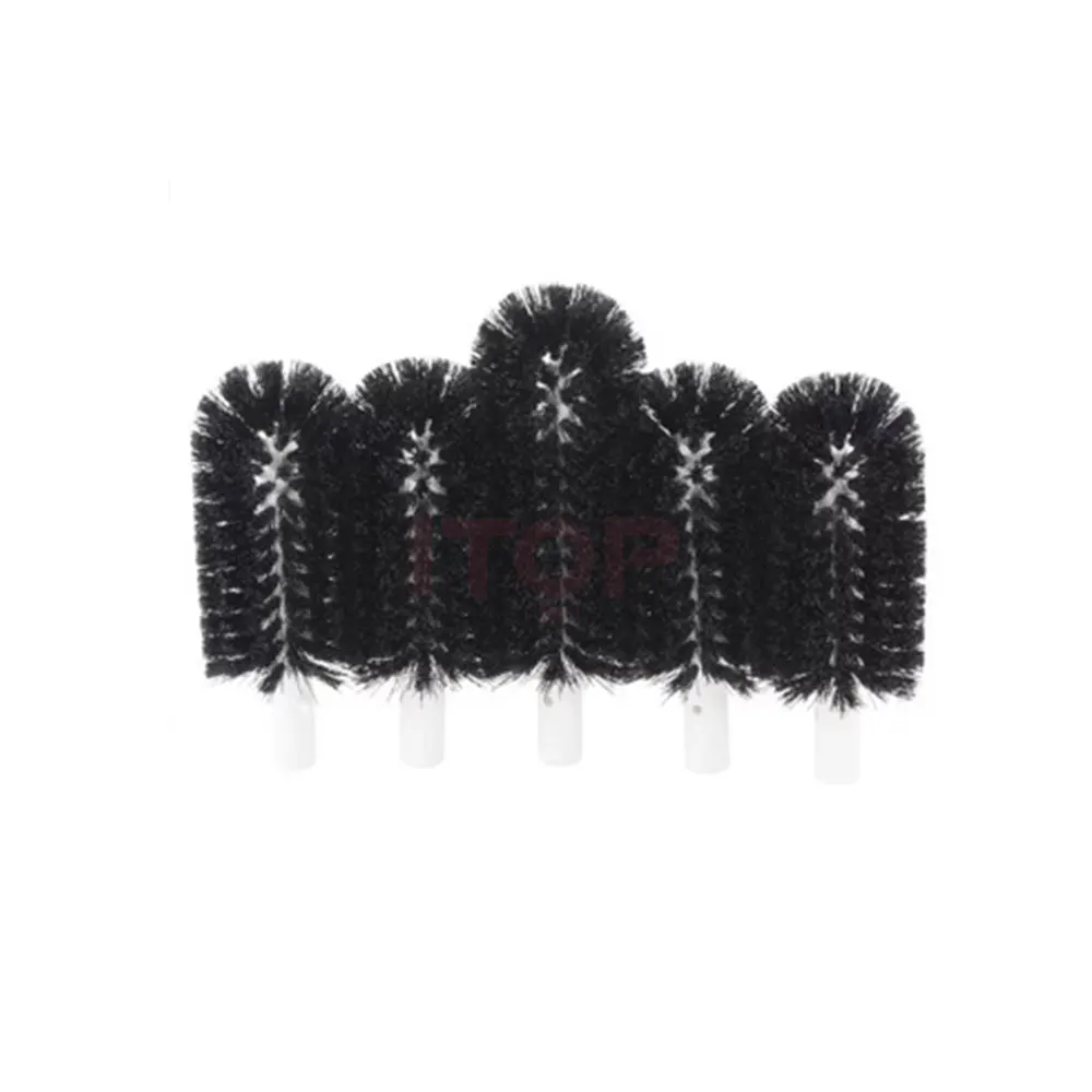 Countertop Glass Brush Washer Cleaner  Small Drinking Glass Bottle Cup Dish Brush Washer Rinser Machine 240W Glassware Washer