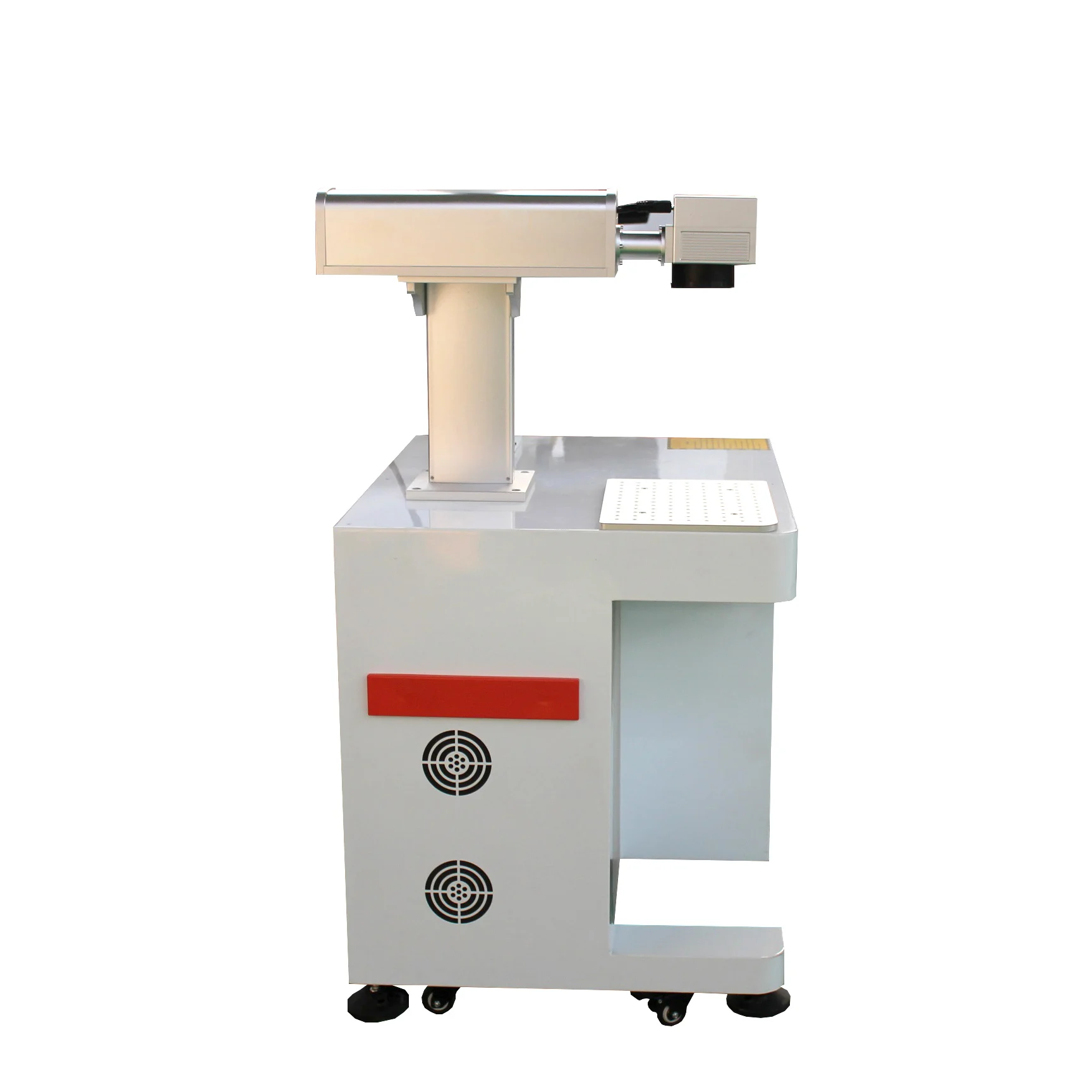 low price factory fiber laser marking machine 20w for with rotary