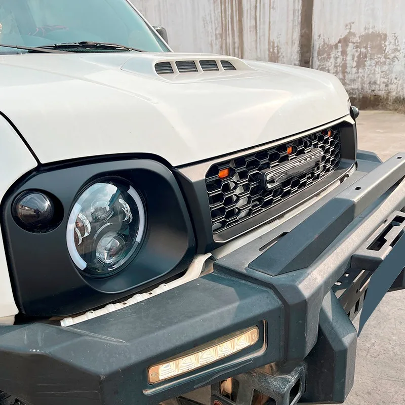 Hot Products Auto Parts Front Grille With Headlights kits Fit For SUZUKI Jimny 2007-2011