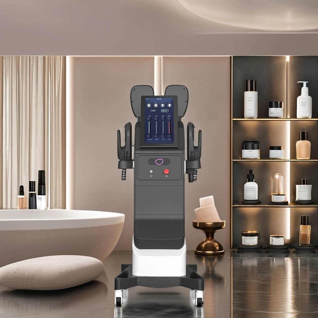 2024  Body Build Muscle Tone Sculpt Butt Lifting Impulse Beauty Instrument Electrostimulation Sprt 5 Handles Emszero Machine