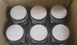 Воздухонепроницаемые Стекло 6 шт набор 4 Oz квадратные бутылки для специй стеклянные банки с серебристой металлической крышки герметичный доске