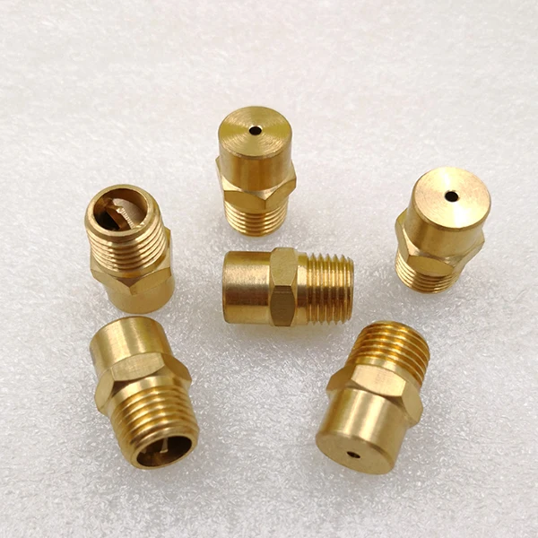 BYCO 1/8 1/4 BSPT NPT цельный корпус из латуни стандартное Угловое струйное полное конусное распылительное сопло