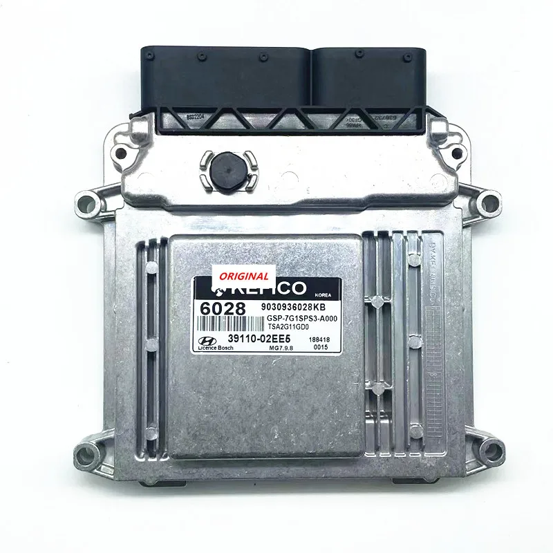 Для материнской платы двигателя Hyundai AT Kia Forte Rio/mg7.9.800ecu/39100-26AB5 G2/39110-02EE5 6028/39122-2B212