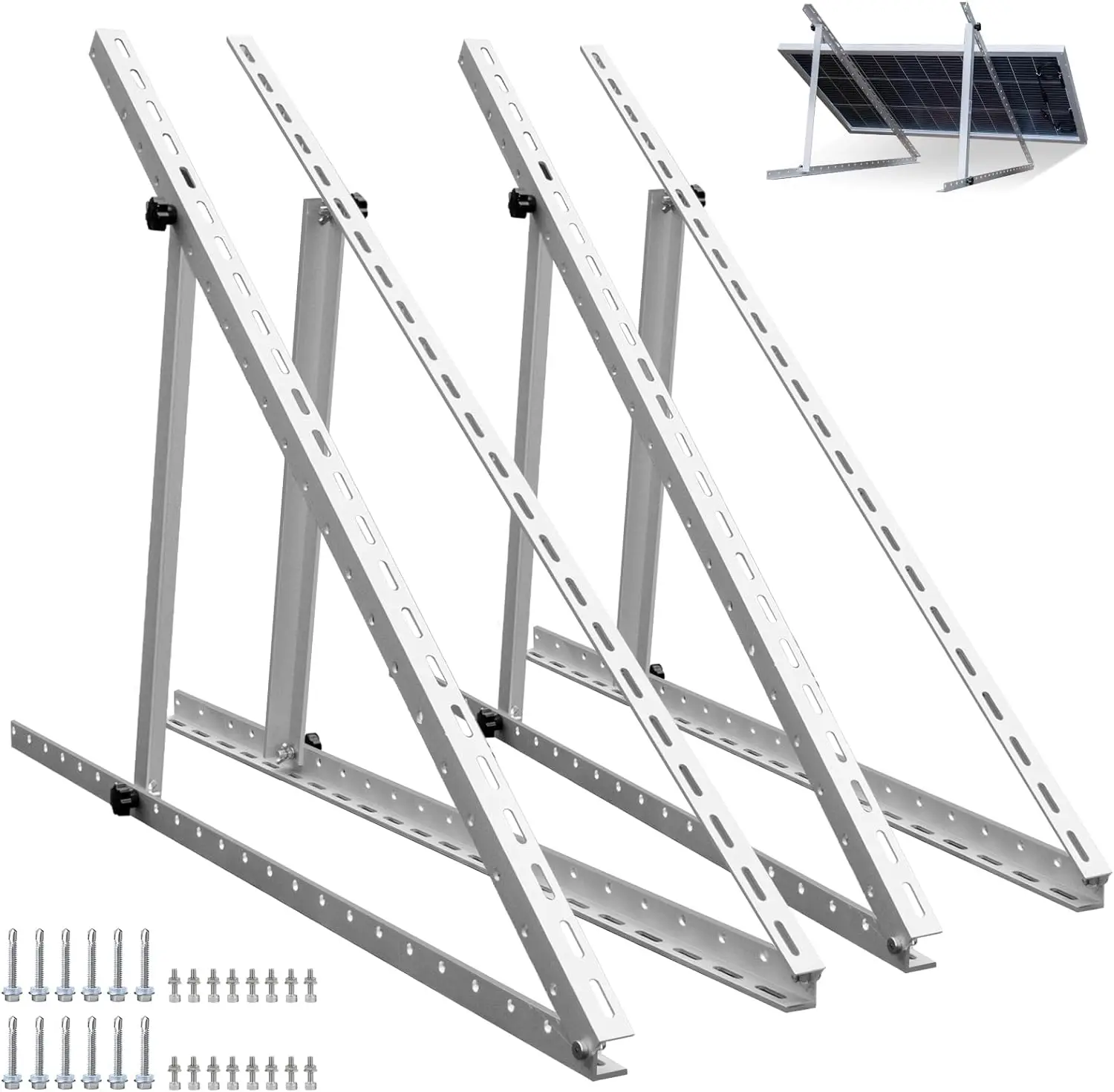 BRISTAR High Quality solar mounts flat roof mounting system solar racking solar PV mounting structure