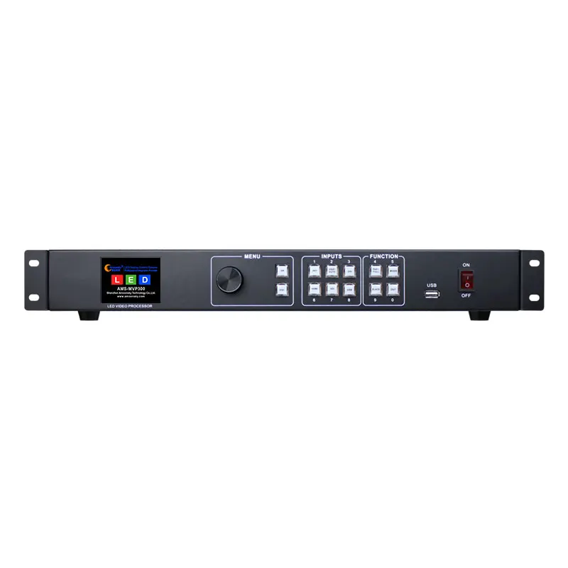 LED Video Wall Processor Support Seamless Switching Of Any Channel Audio Sync Output Model AMS MVP300