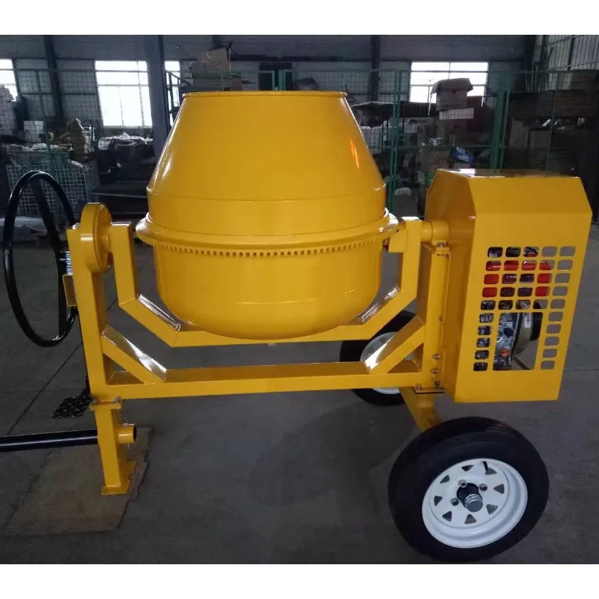 Powered 260/300/500/600/800 two wheels mixer concrete machine/concrete mixer/concrete  mixer pump