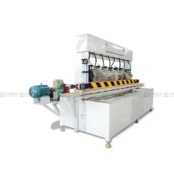 7 Motor Multi Function Horizontal Glass Edging Polishing Machine To Make Beveling Round Straight Line Edge