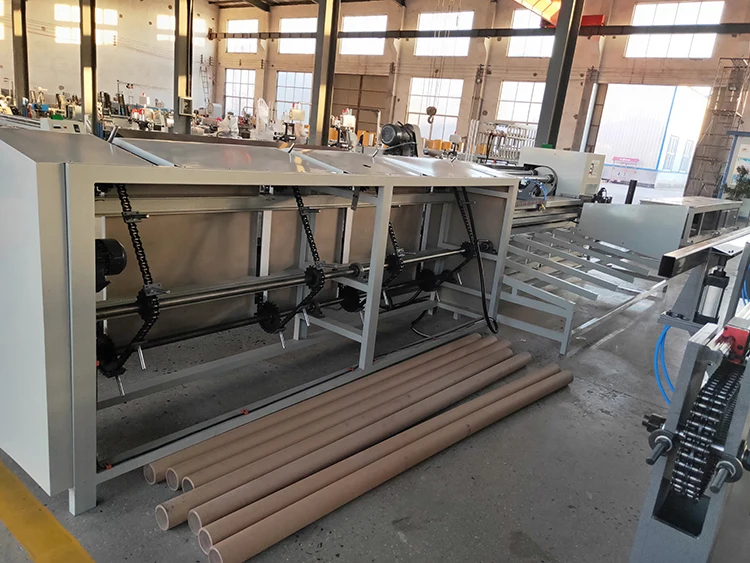 High Speed Paper Tube Fine Cutting Machine High Yield Paper Tube Cutting Machine