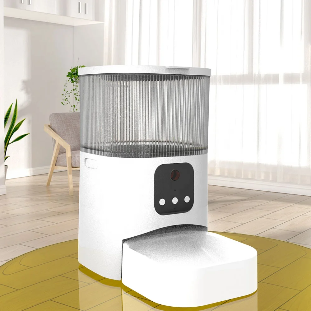 YHpet Factory Cheap Automatic Video Dispenser Camera Dog Pet Feeder with Timer