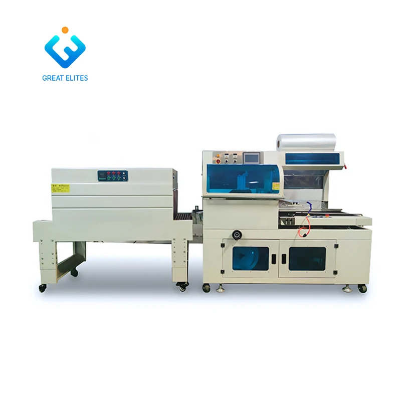 Auto Wrapper Plastic Film Shrink Wrap Machine Automatic Heat Tunnel Packaging Shrink L Bar Sealer Machines