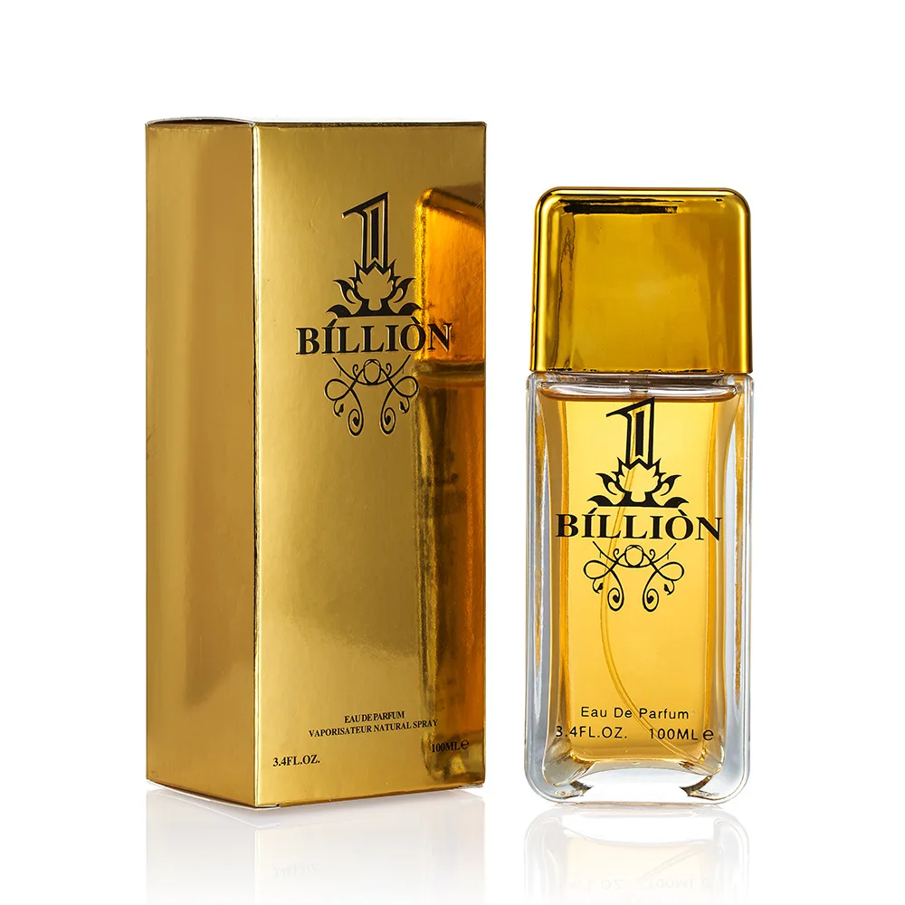 Wholesale BILLION 100ml Eau De Parlum Long Lasting Natural Body Fragrance Perfume Spray for Men and Women