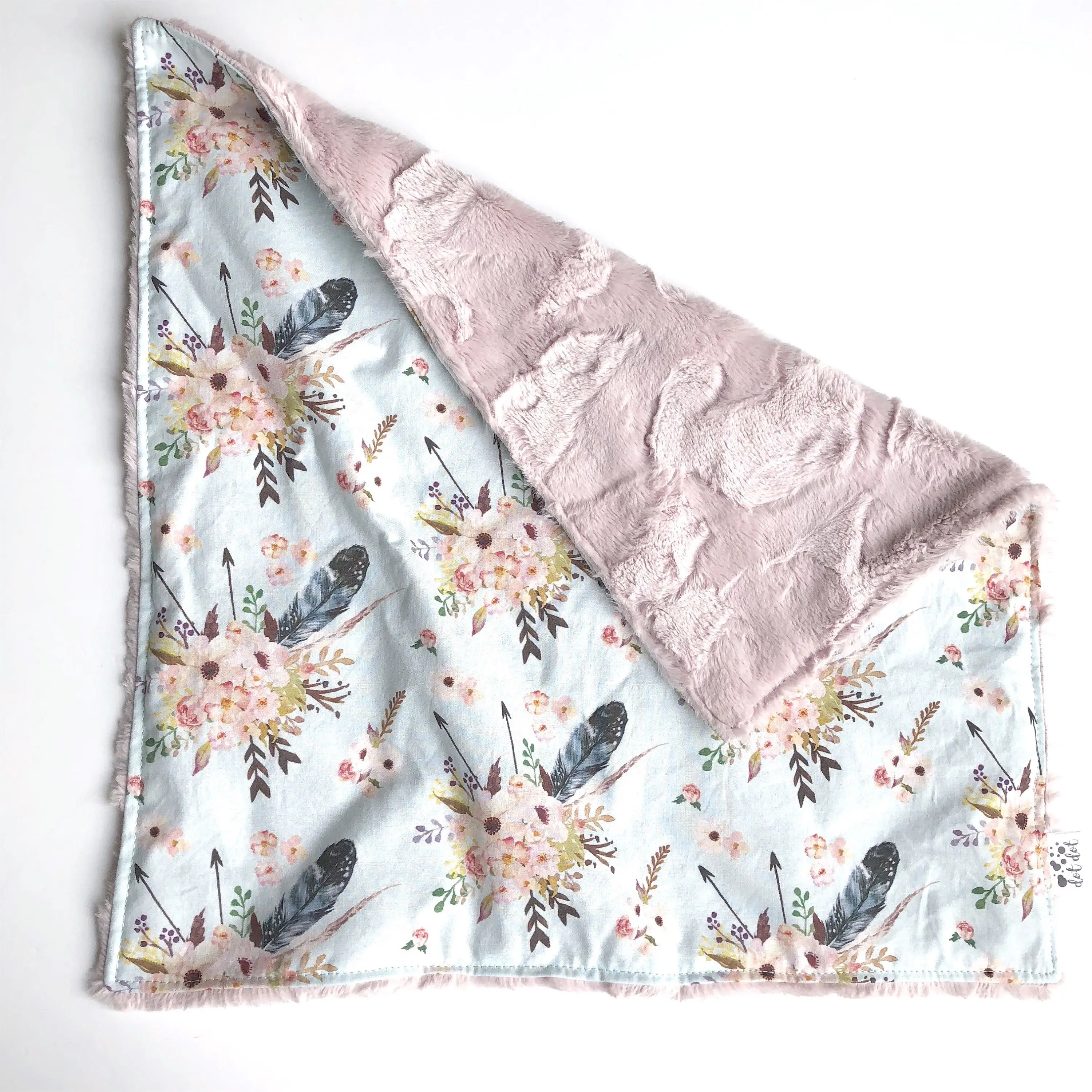 Super Soft Printed Faux Fur Warm Fluffy Baby Minky 100% Polyester Pv Fleece Throw And Blanket