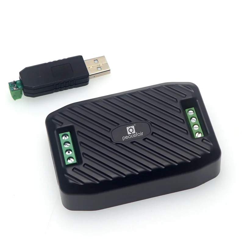 Peacefair PZEM-014 Single Phase Voltmeter Ammeter RS485 Modbus Electrical Instruments Powermeter Solar Energie Meter with USB