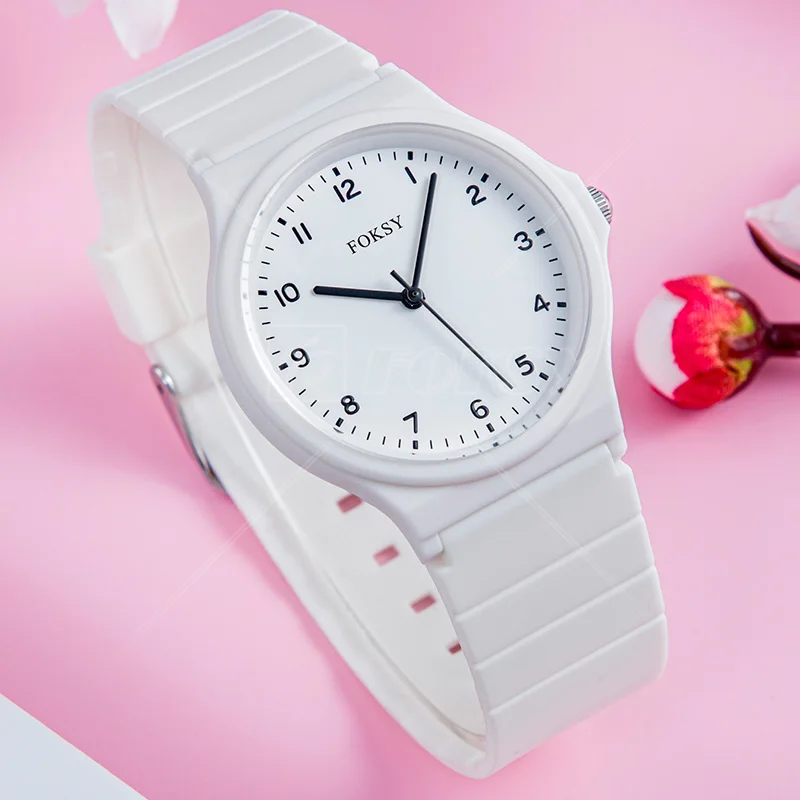 Custom Brand Classic Hand Wrist Classical Wrist High Quality Luxury Waterproof Women Plastic Quartz Hand Watch For Womenen