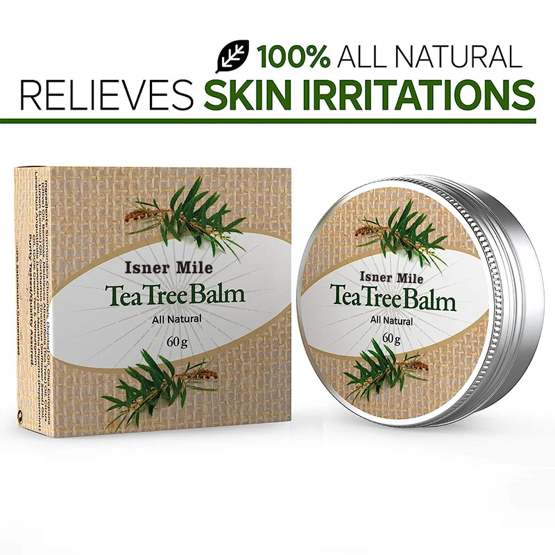 OEM/ODM Tea Tree Oil Ointment Balm 100% Natural Tea Tree Oil Cream Soothing Moisturizing