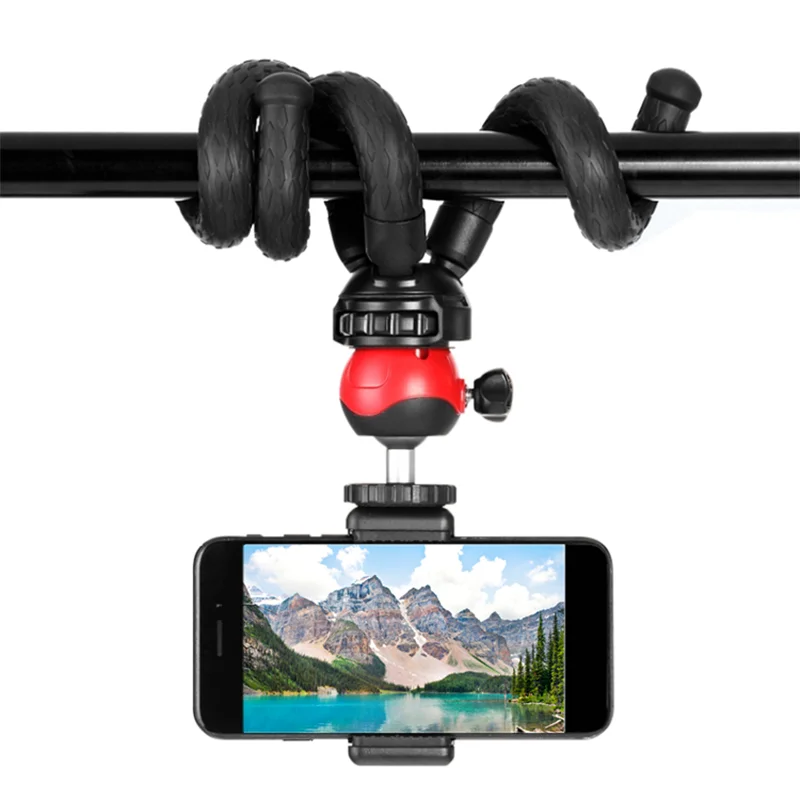 Waterproof 360-degree Travel Sport Octopus Tripod Camera Mini Flexible Tripod ring light mini tripod