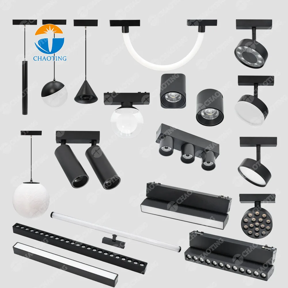 Ultra-Thin Magnet Face Tracking Tripod Dance Woven Lights Track With Led Strip Hose Lamp 6Mm Ultra-Thin Magnetic Track Lighting