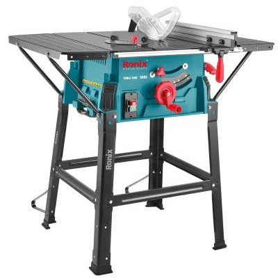 Ronix 5603 2000w Multi-functional Wood cutting Saw Electric Sliding Track power saws Table Saw with dust collection