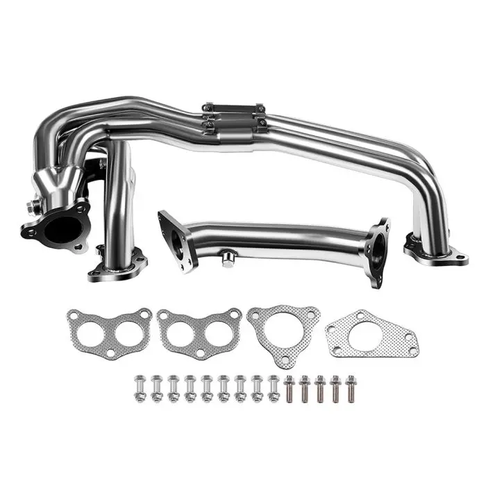 Stainless Steel Manifold Exhaust Racing Header for 2002-2007 Subaru Impreza 2.5L Turbo Manifold Header
