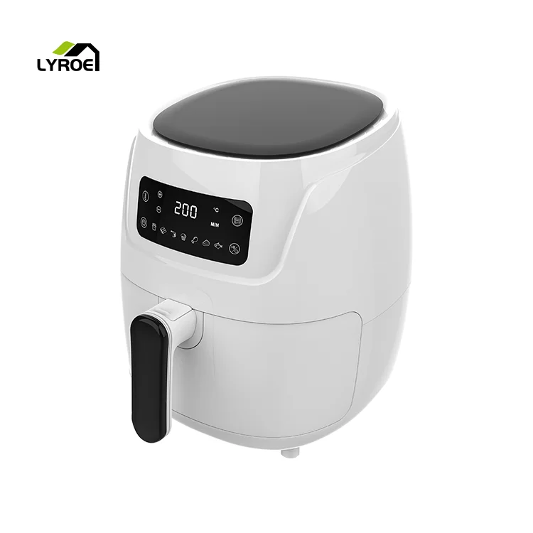 Household Electric Oil-free Air Fryer for Chicken Donut Corn Dog Chips Digital Display Panel 4.5L Air Fryer