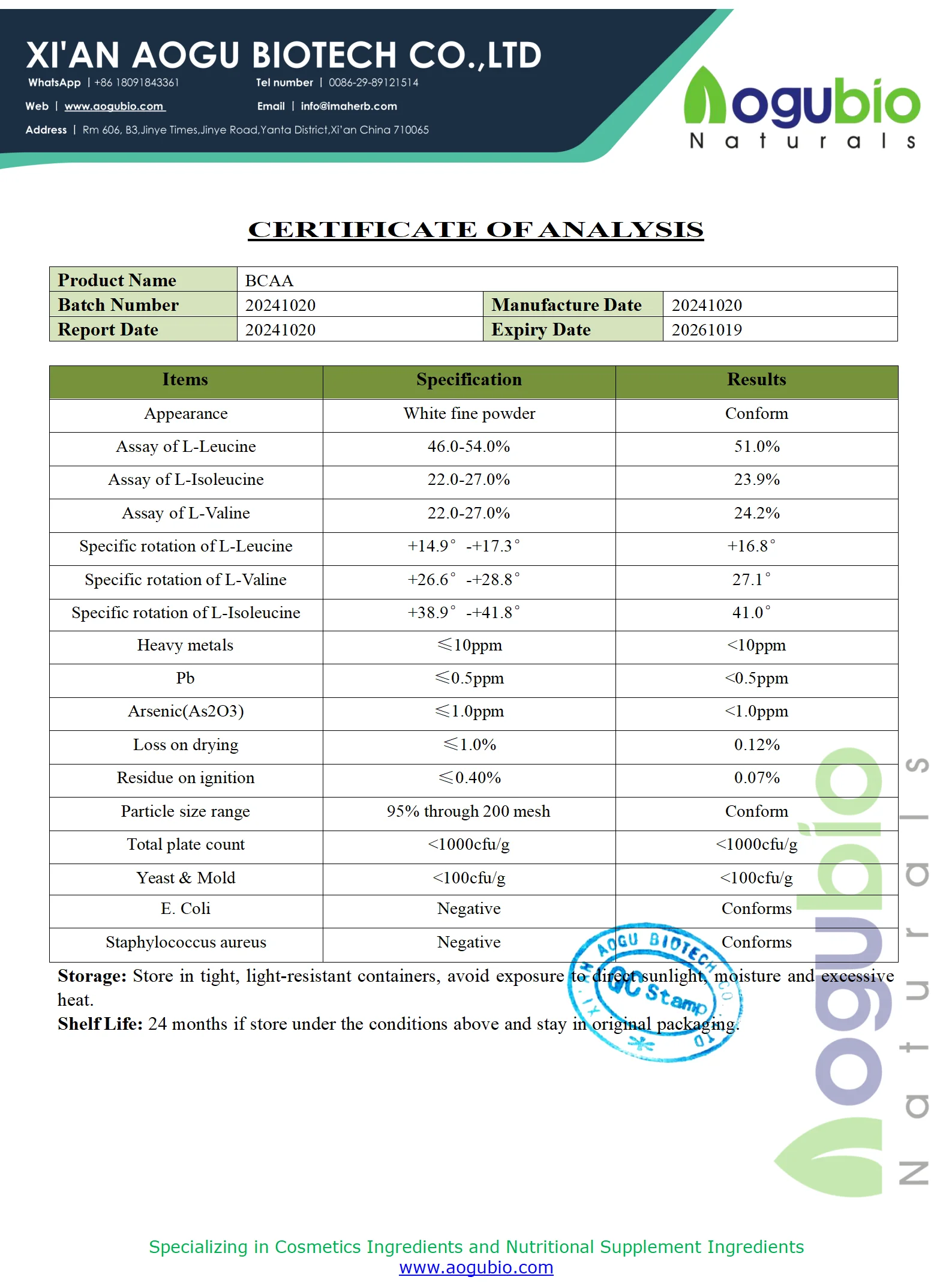 Sport Nutrition Supplement BCAA EAA Protein Powder Essential eaa amino acid powder