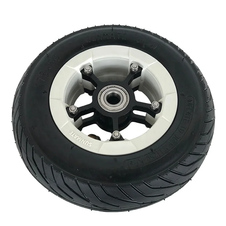 SUNMATE 175X50 Inflation with Tire and Inner Tube Electric Mountainboard Scooter Pneumatic Wheel
