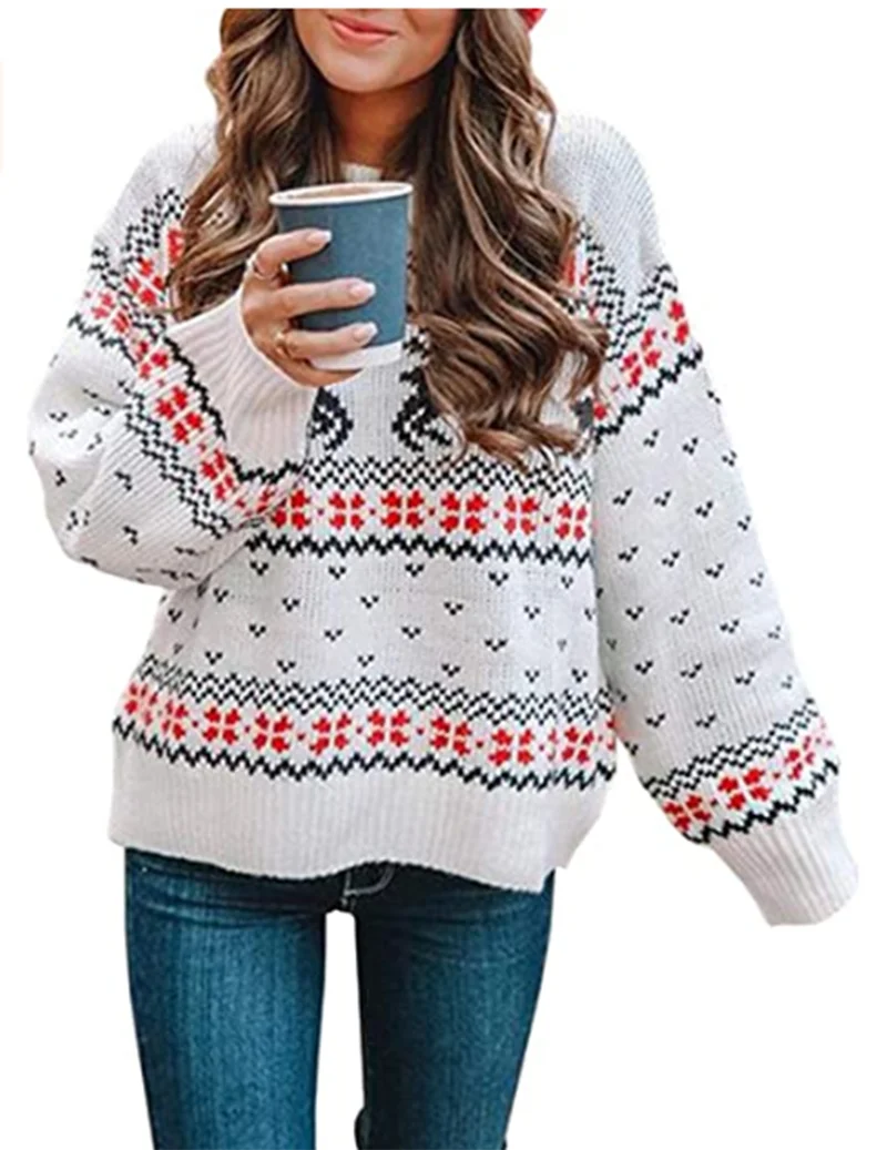 
My3 2021 Rts Autumn Top Funny Xmas Christmas Custom Women Family Ugly Christmas Sweater In China 