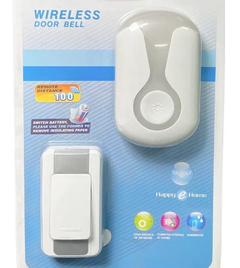 ST- Wireless digital doorbell ezviz doorbell with battery door bell Smart for Home Music Remote Control  Intercom Voice Changer