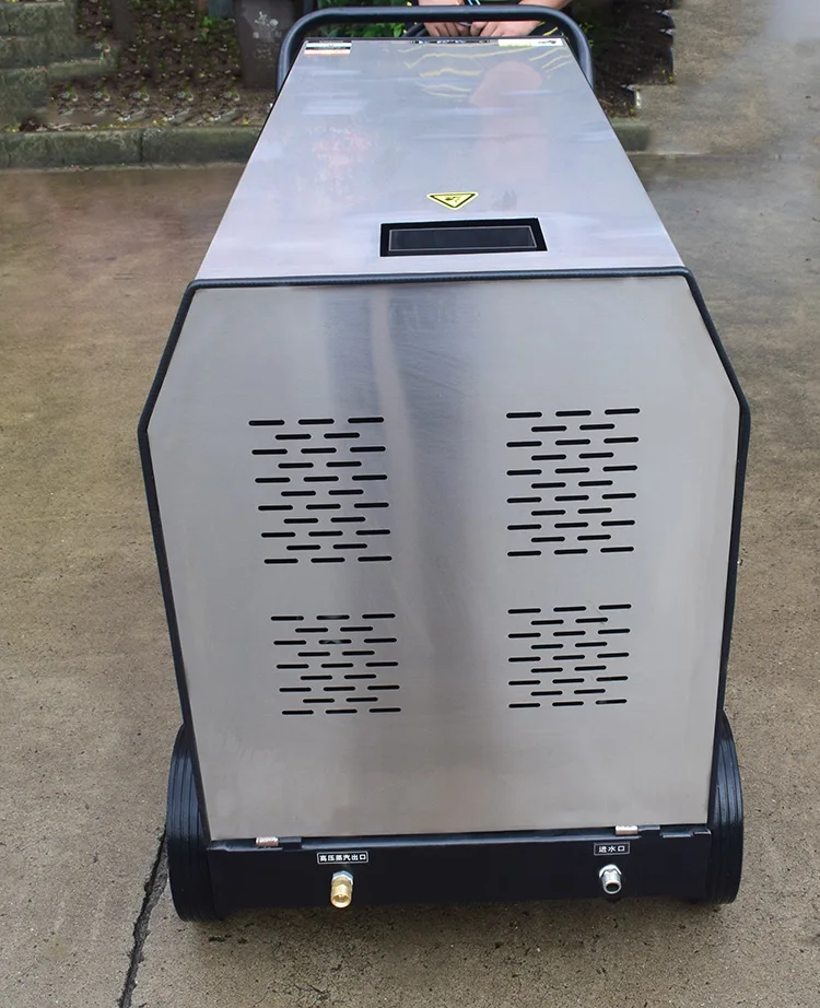 GMF1.75/9 diesel heating electricity driven gasoline steam hot water high pressure car washer for sale