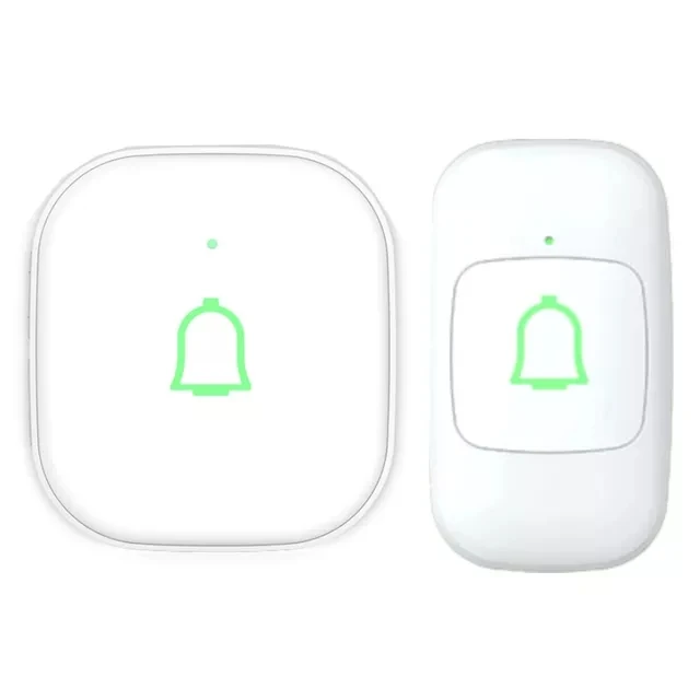 Customized LOGO Battery Doorbell IP44 Waterproof Door Bell 300M Range UK US EU Plug Wireless Door Bell