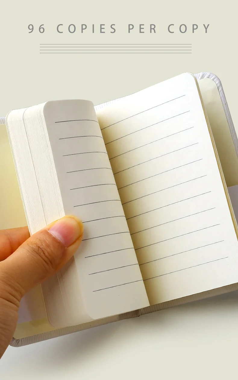 Design your own cute dairy planner pocket mini notebook